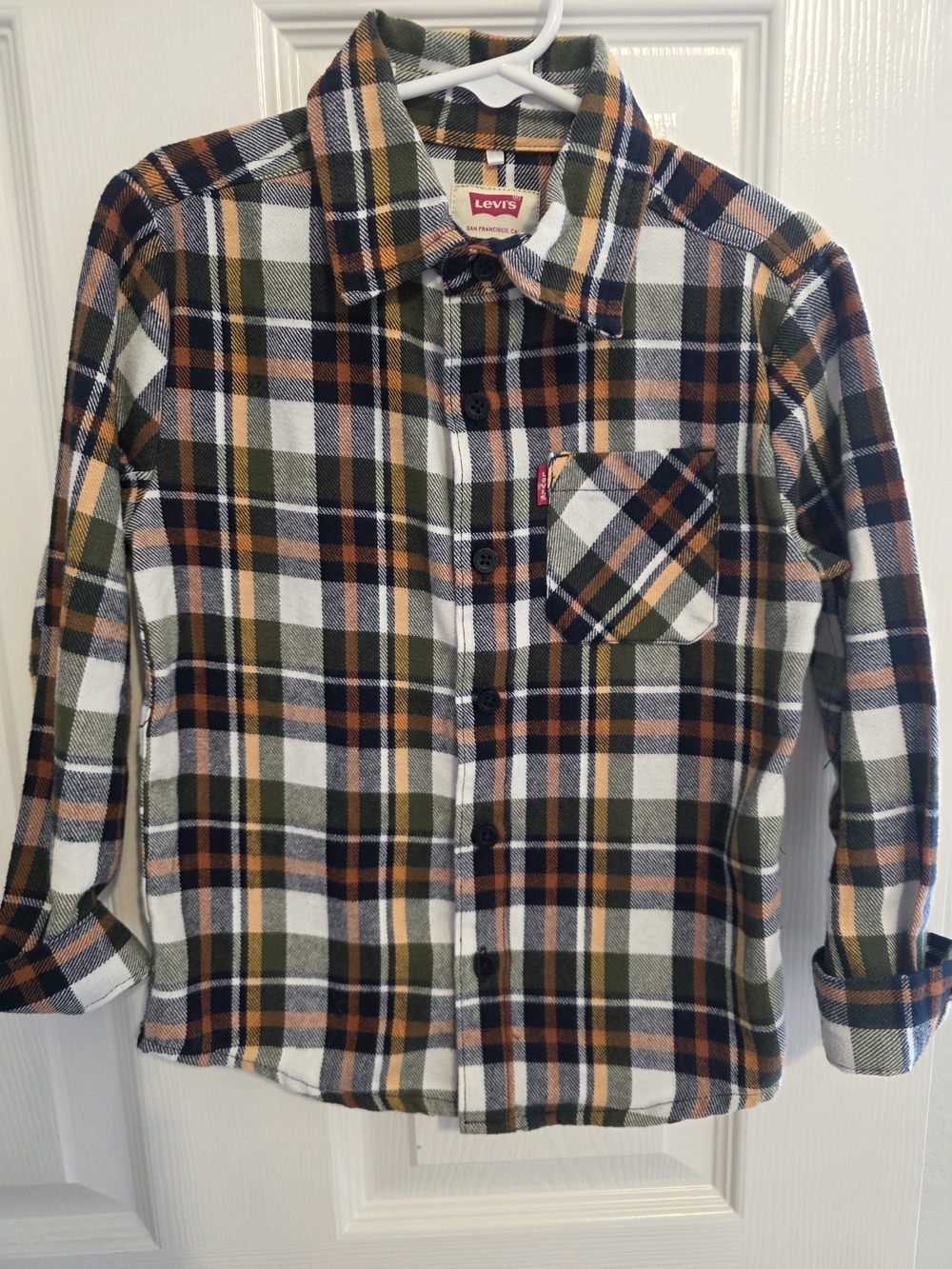 Levi's Boys' Plaid Fall Flannel
